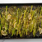 Grilled Asparagus, Lemon Zest, and Parmesan