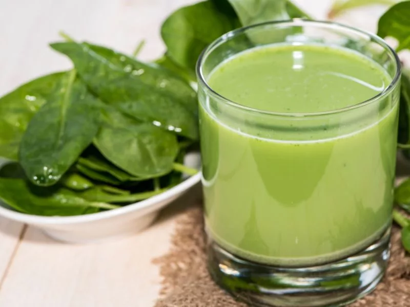 healthy benefits of spinach in a smoothie